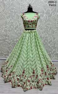 Ropa De Fiesta Lehenga Choli Con Multihilo Y Trabajo Zari - Product Image 3