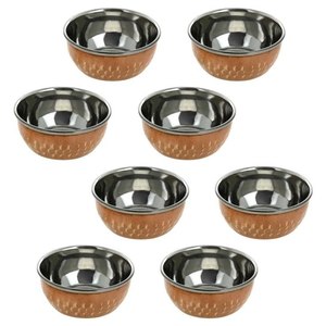 Nuevos Tazones Decorativos de Acero Inoxidable con Acabado Negro, Aptos para Lavavajillas, para Fiestas en Casa, Bodas, Vajilla Redonda para Mesa - Product Image 1