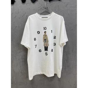 Nice Attitude Club T-shirt Meilleure vente 100% coton T-shirt blanc Accent Design à la mode demi-manches T-shirts en coton régulier - Product Image 2