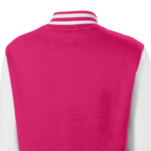 Reasonable Price Best Design <b>Women's</b> Winter Printed Canvas <b>Varsity</b> <b>Jacket</b> Stand Solid Cotton Lining Trendy Wear High Quality OEM - Product Image 5