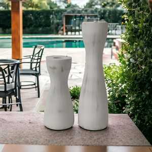 Portavelas de Madera de Mango Hecho a Mano – Soporte Decorativo de Madera para Velas, para Decoración del Hogar, Exhibición en Mesa, Bodas y Eventos - Product Image 2