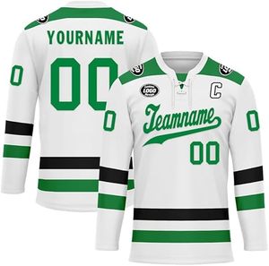 Camiseta de Hockey Personalizada para Equipos |   Uniforme de Hockey sobre Hielo Sublimado Transpirable |   Suministro al por Mayor - Product Image 1