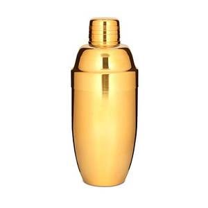 Shakers à cocktails en acier inoxydable de haute qualité Accessoires de bar en métal au design moderne - Product Image 5