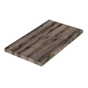 Étagère de lavabo de salle de bain en chêne fossile de 80 cm, ensemble élégant pour votre espace - Product Image 1