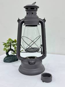 <b>Lantern</b> Glass Candle Holder Rustic <b>Indoor</b> and Outdoor <b>Light</b> Centerpiece for Home Wedding Farmhouse Decor - Product Image 2