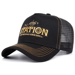 Gorra de béisbol bordada Sombrero de Sol de malla transpirable y cómodo para primavera y verano - Product Image 5