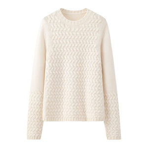 Pull d'hiver pour femmes OEM à succès - Haute qualité, logo personnalisé, position avant, vente en gros - Product Image 5