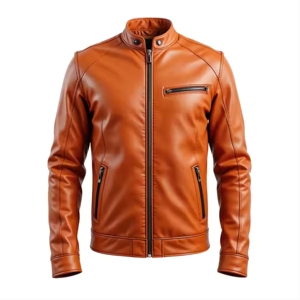 Ropa de motociclista para hombre, chaqueta de cuero para motociclista, diseño duradero para montar en motocicleta y chaqueta para hombre, envío DDP - Product Image 1