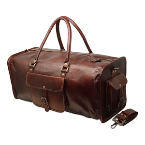 กระเป๋าเดินทางกันน้ํามีสไตล์ กระเป๋าเดินทางหนังผู้ชายและผู้หญิง กระเป๋าเดินทางขนาดใหญ่ กระเป๋าเดินทางวันหยุดสุดสัปดาห์สําหรับผู้ชาย - Product Image 6
