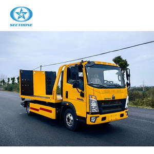 Nuevo Camión de Remolque Howo Diésel 4x2, Transmisión Manual, Capacidad de 6 Toneladas, Transportador de Autos, Remolque de Rescate en Carretera, <span class=keywords><strong>Plataforma</strong></span> Plana - Product Image 4