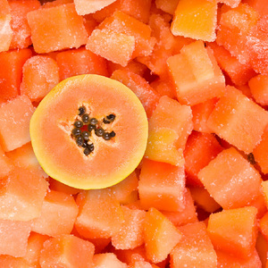 Cubos y Trozos de Papaya Congelados IQF Premium de Vietnam - Product Image 6
