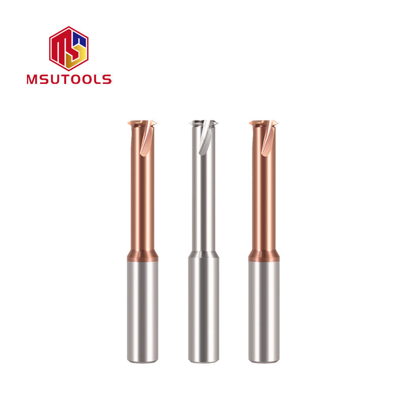 MSU High-Performance Coated Single-Tooth Threading Mill Tungsten ...