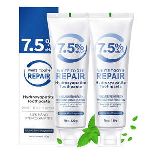Pasta Dental Reparadora de Dientes con 7.5% de nHAP, Hidroxiapatita, Blanqueadora, Protección para Dientes Sensibles, Aliento Fresco, 120g - Product Image 5