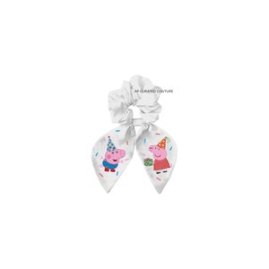 Coletero de Tela de Algodón con Cuentas de Semillas y Dibujos Animados Personalizados, Accesorio para el Cabello de Uso Casual, Bordado a Mano, Moda - Product Image 1