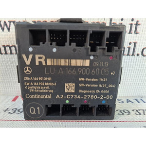 Unità di Controllo Porta Passeggero Destra Mercedes Classe A W176 Serie AMG A1669006005 (13>) - Product Image 3