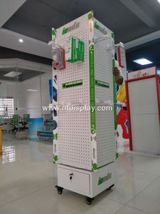 Expositor Giratorio Grande de Acrílico <span class=keywords><strong>para</strong></span> Joyería, Bolsos, Zapatos, Dulces, <span class=keywords><strong>Patines</strong></span>, Cinturones, <span class=keywords><strong>para</strong></span> Tiendas de Joyería y Aretes - Product Image 3