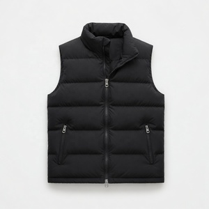 Chaqueta Acolchada Unisex de Manga Corta, Cálida y Cómoda, Esencial para el Invierno, Ropa Exterior Informal para el Día a Día, Abrigo Acolchado Suave - Product Image 3