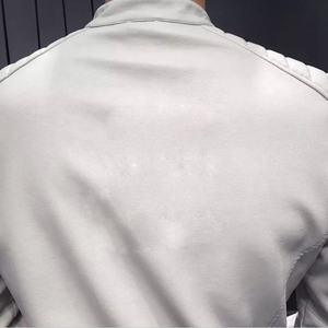 Chaquetas de Cuero para Hombre, Estilo Popular de Otoño, Chaqueta de Cuero para Hombre al por Mayor, Chaquetas de Cuero PU con Cremallera Modernas y Elegantes para Hombre - Product Image 2