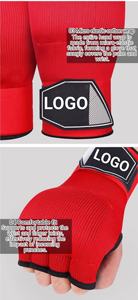 Good Quality Leather Gel Tech Boxing MMA Grappling Gloves Fight Boxing <b>Punch</b> <b>Bag</b> Training - Product Image 3