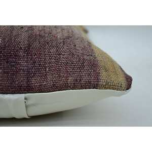 พรมผ้าขนแกะสีเบจ16X24นิ้วหมอนถักลายวินเทจ - Product Image 4