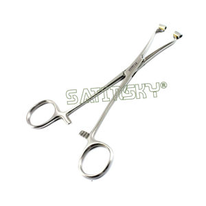 Pinza profesional de acero inoxidable para perforaciones de septum, pinza para piercing de ombligo, instrumentos de belleza de alta calidad - Product Image 1