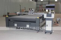 MS-1640 CNC-snijmachine met dubbele kop, vibrerende messen, vacuümadsorptie voor leer, EVA en carbon fiber