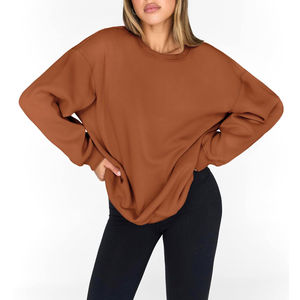 Sudadera para Mujer 2025, la Más Vendida, de Algodón, Lisa, Talla Grande, Sudadera Holgada Personalizable - Product Image 4