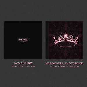 <b>BLACK</b> PINK - 1st FULL Album [THE ALBUM] ver.1 Photo Card Album K-Pop - Product Image 4