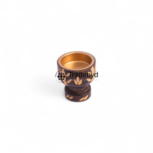 Tradebyd Boîte de brûleur d'encens en bois finement conçu avec un design décoratif coupé et une surface lisse pour une utilisation en Bakhoor - Product Image 6