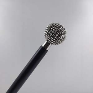 Cannes victoriennes décoratives et bâtons de marche pour hommes et femmes-36 "Brown Ebony Brass Handle Unisex Derby Foldable Canne - Product Image 4