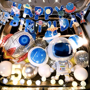 Mensaje de feliz cumpleaños colgante de pared de madera Delarchi-Decoración de fiesta rústica - Product Image 2