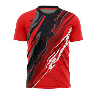 T-shirt à sublimation personnalisée grande taille pour hommes vente en gros pas cher nouveau design personnalisé 2025 chemise imprimée pleine sublimation pour hommes - Product Image 5