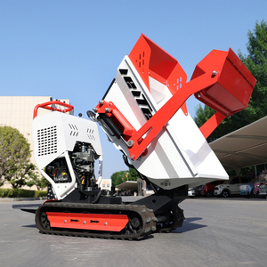 Selbstladender 800-kg-Diesel-Hydraulik-Raupen-Minidumper China 500 kg 800 kg mit Hebevorrichtung und Kran zum Verkauf - Product Image 4