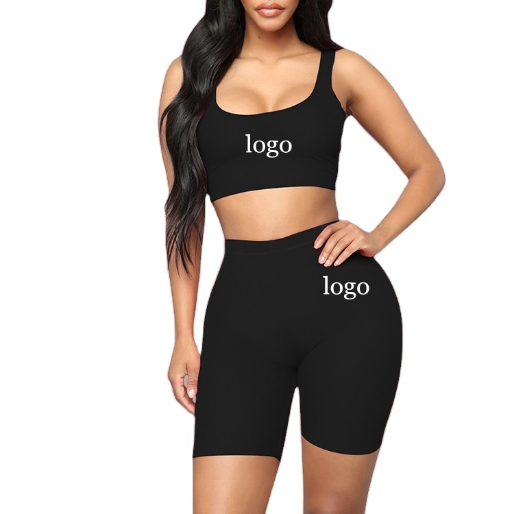 New Yoga set for women 2 Piece Plus size Customize Color Sports Wear High Elastic Gym Fitness Sets for Women Quick Dry