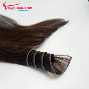 Hot Quality! Double Drawn European Wholesale Genius Weft Remy Weft <b>Hair</b> Extensions 100% Human <b>Hair</b> From Thanh an <b>Hair</b> - Product Image 4