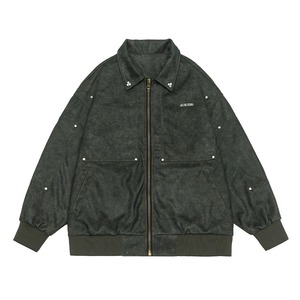 Chaqueta de Motociclista de Cuero Genuino Estilo Americano Vintage para Hombre, Talla Grande, Invierno, Alta Calidad, Holgada, Impermeable, Cortavientos, Estilo Urbano - Product Image 2