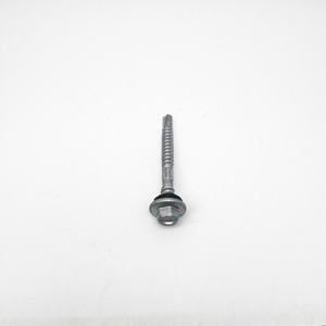 Vis autoperceuse à tête hexagonale avec rondelle EPDM M4, DIN 7504 K, acier au carbone revêtu d'EPDM, Vietnam THV Fasteners - Product Image 2