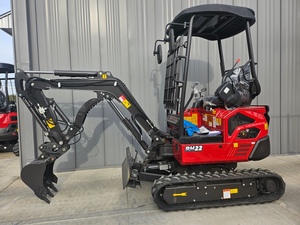 Miniexcavadora RH22 con Brazo Giratorio y Rieles de Extensión - Product Image 6