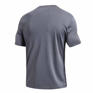Ropa de hombre de algodón 100% de talla grande, ropa de calle de verano de manga corta con cuello redondo, camisetas de Color sólido para hombre a la venta - Product Image 6