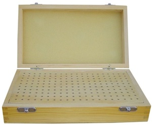Caja de Madera de Alta Calidad para Herramientas de Joyería, 100 Agujeros, Venta al por Mayor, Precio Más Bajo, el Mejor Producto para Herramientas de Joyería - Product Image 2