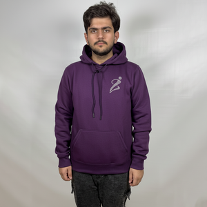 Sweat à capuche en polaire de haute qualité pour homme, mélange polyester/coton, uni, logo personnalisé, streetwear, mode, basiques - Product Image 1