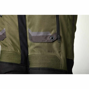 Pantalon de moto tout temps pour hommes, imperméable, coupe-vent, multi-poches, avec armure. - Product Image 3