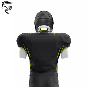 Vente en gros de maillots de football personnalisés de haute qualité ensembles d'uniformes de football américain en polyester hommes vente de qualité numéro de transfert de chaleur - Product Image 6