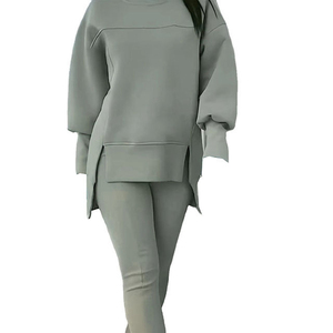 Nuevo Conjunto Deportivo Elegante con Sudadera Corta y Pantalones Joggers para Mujer, Conjunto Deportivo con Pantalones Deportivos - Product Image 6