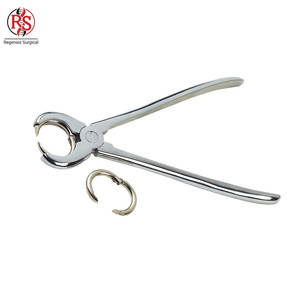 Aplicador Manual de Anillos para Toros, Alicates de Acero Inoxidable para Colocar Anillos Nasales, Aplicador de Anillos para Toros - Product Image 4