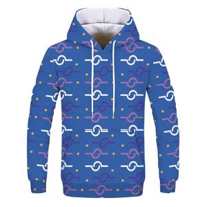 Sudaderas con capucha de sublimación completa para hombre de último diseño, sudaderas con capucha transpirables con logotipo personalizado, sudaderas con capucha de sublimación, estampado informal, bordado personalizado - Product Image 4