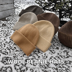 หมวกบีนนี่ขน100% ระบายอากาศได้ดีใช้ได้ทั้งชายและหญิงหมวกบีนนี่แบบกันน้ำออกแบบได้สำหรับผู้ใหญ่3D ปักแบบลำลองปรับได้ - Product Image 2