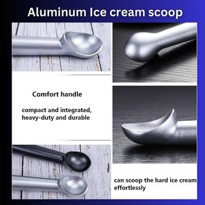 ช้อนตักไอศกรีมอลูมิเนียมอัลลอยยืดหยุ่นแบบพกพาเป็นมิตรกับสิ่งแวดล้อมใช้ซ้ำได้ - Product Image 5