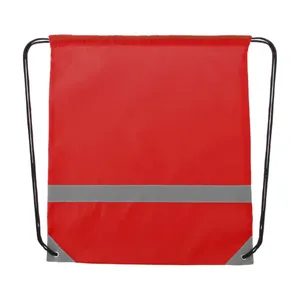 Sacche Sportive Promozionali Vidraw ad Alta Visibilità con Coulisse - Product Image 6