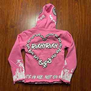 100% coton hommes sweat pull à capuche à manches longues doublé polaire doux confortable OEM Logo personnalisé soutien - Product Image 4